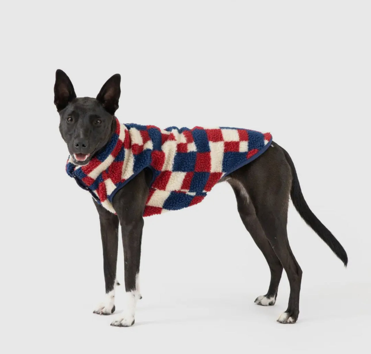 Fabdog Ski Sherpa Vest in Navy